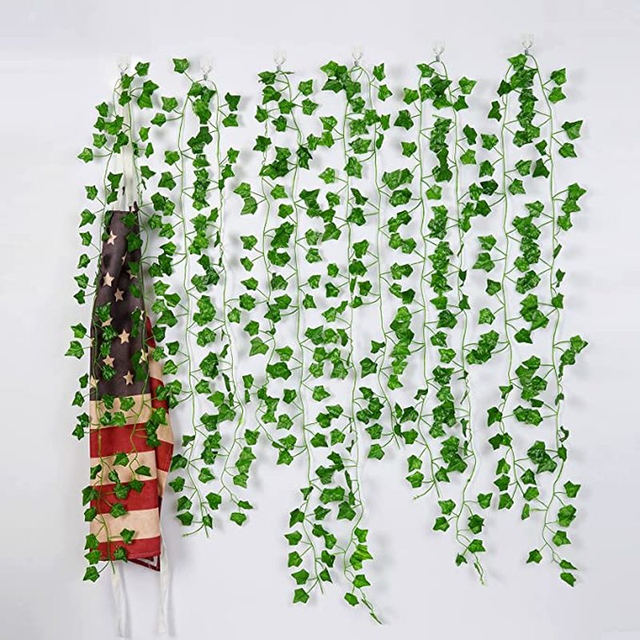 2M Leaf Vine Artificial Hanging Plants Liana Silk Fake Ivy Leaves